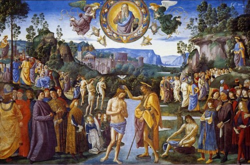Perugino, Le baptême du Christ